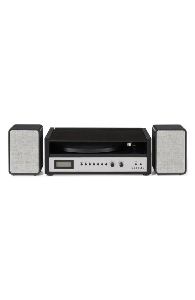 商品Crosley|Coda Record Player with Speakers,价格¥2186,第1张图片