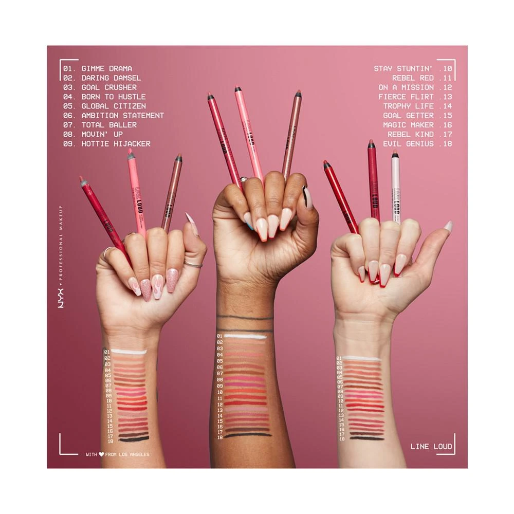 Line Loud Lip Pencil 商品