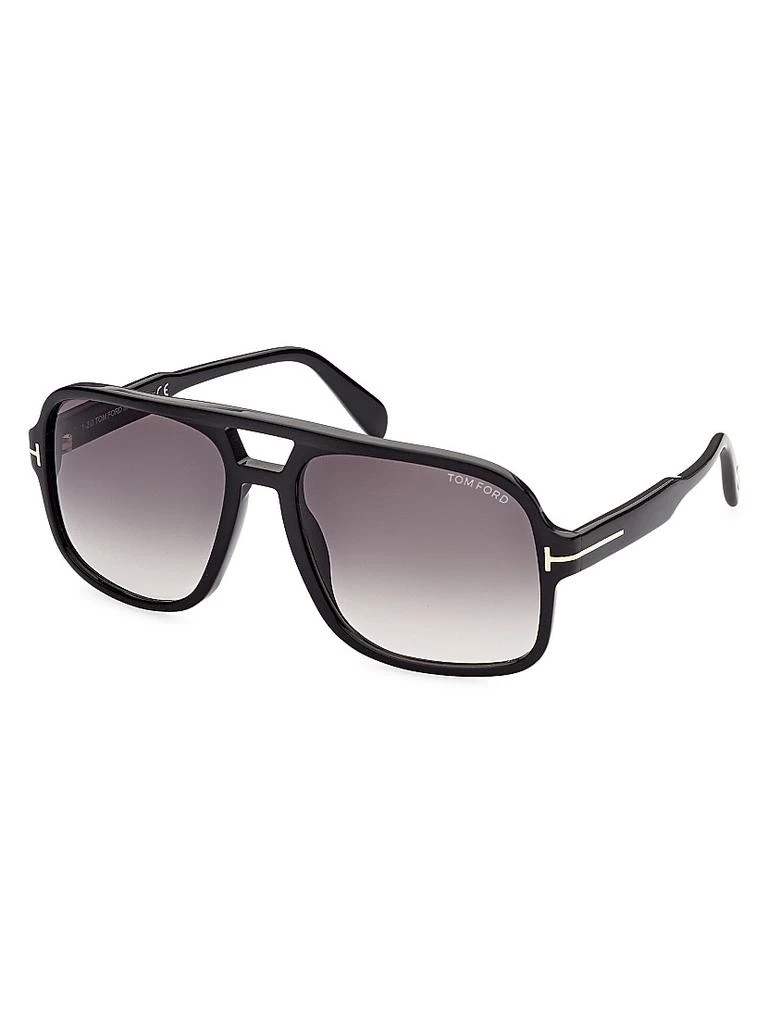 商品Tom Ford|Falconer-02 60MM Navigator Sunglasses,价格¥3585,第1张图片