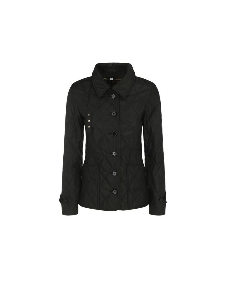 商品Burberry|Burberry Women's Black Other Materials Down Jacket,价格¥8689,第1张图片