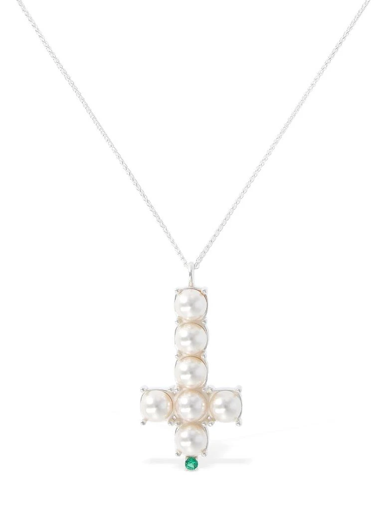 商品HATTON LABS|Inverted Imitation Pearl Necklace,价格¥1490,第1张图片