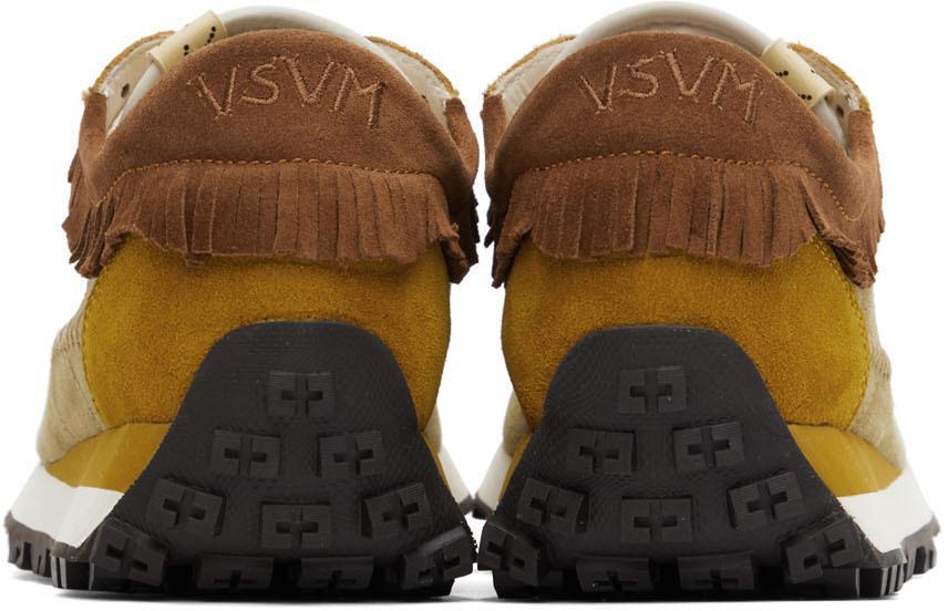 商品VisVim|Yellow & Brown Walpi Runner Sneakers,价格¥5637,第4张图片详细描述