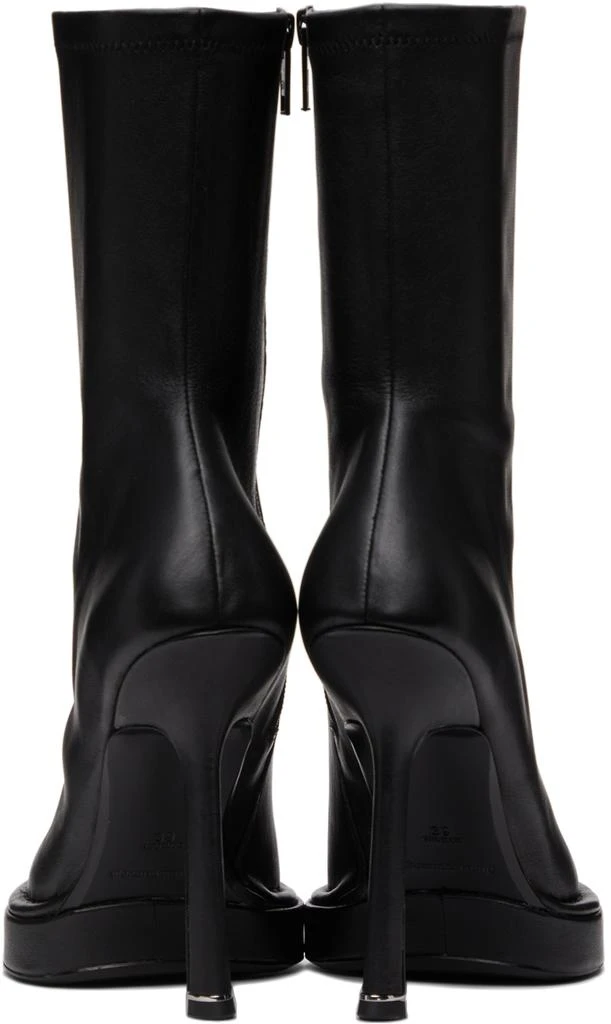 商品Alexander Wang|Black Bardot Platform Boots,价格¥3285,第4张图片详细描述