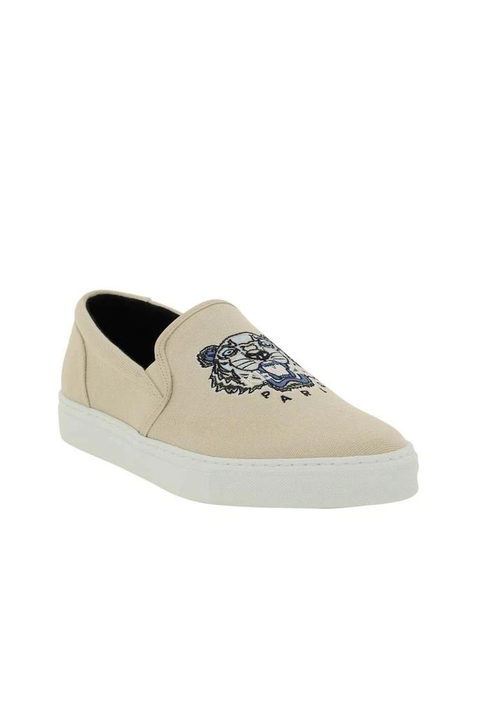 商品Kenzo|K-SKATE TIGER SLIP-ON SNEAKERS,价格¥711,第4张图片详细描述