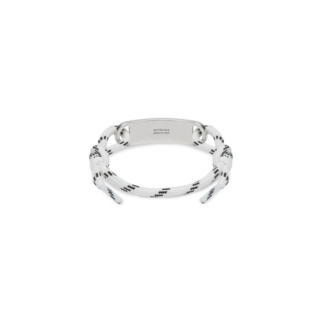 【预售】 巴黎世家 24秋冬 男士 手镯 Plate Bracelet in White 656418TVX4S5247 商品
