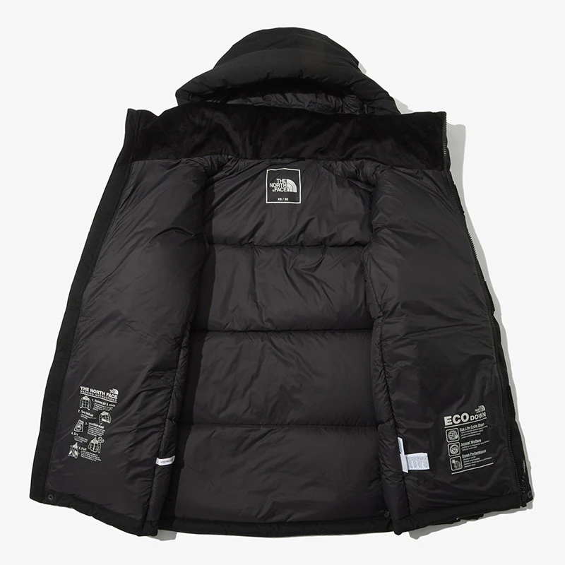 TheNorthFace北面加厚羽绒服男22冬季户外运动连帽外套NJ2DN72A-黑色 商品