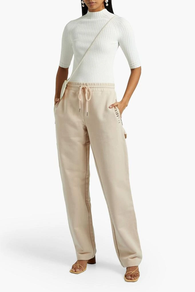 商品Dion Lee|Embroidered French cotton-terry track pants,价格¥1828,第2张图片详细描述