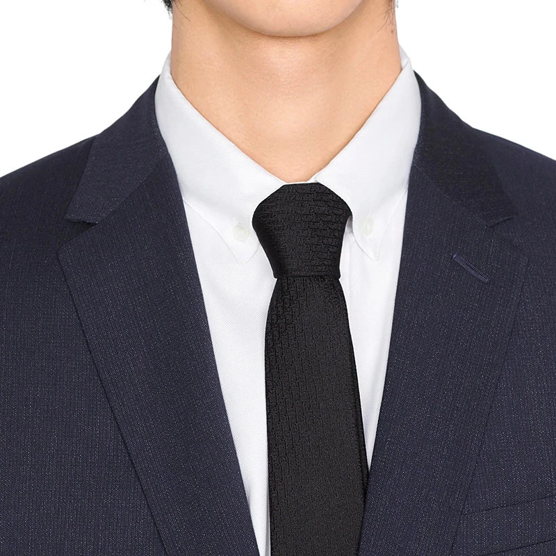 【预售3-7天】DIOR/迪奥  男士黑色桑蚕丝老花印花领带03C1046A0330_C900 商品