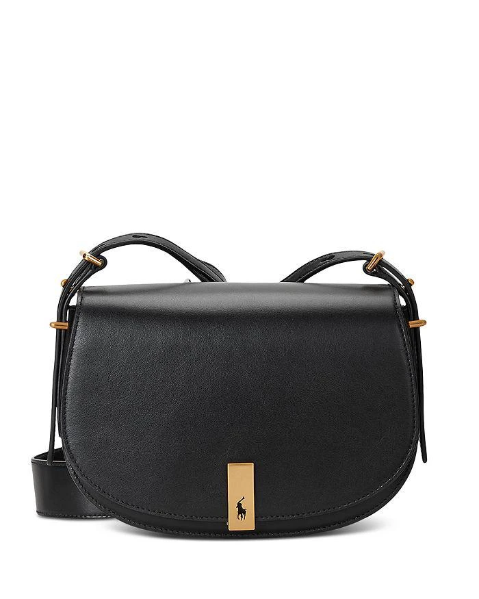 商品Ralph Lauren|Polo ID Medium Saddle Bag,价格¥3590,第1张图片