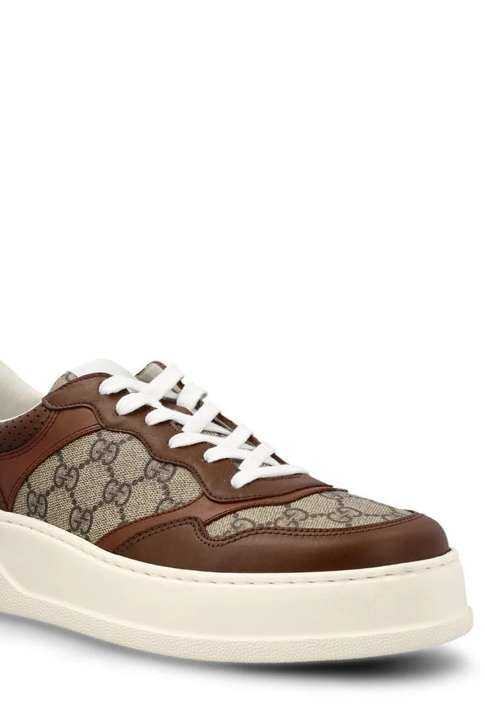 商品Gucci|Gucci GG Lace-Up Sneakers,价格¥6207,第4张图片详细描述