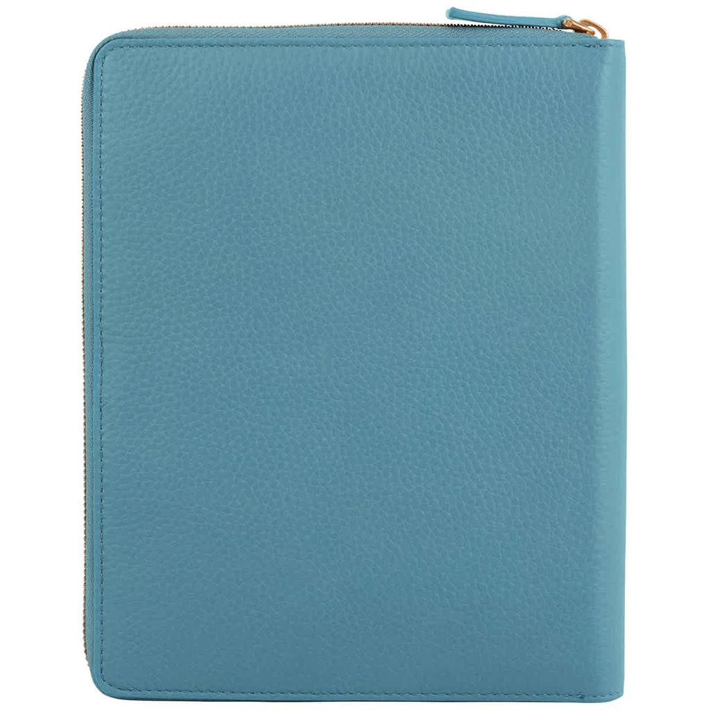 商品Burberry|Burberry Ladies Embossed Leather Ziparound A5 Notebook Case,价格¥521,第3张图片详细描述