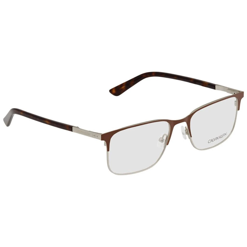 商品Calvin Klein|Demo Rectangular Men's Eyeglasses CK19312 201 55,价格¥263,第1张图片