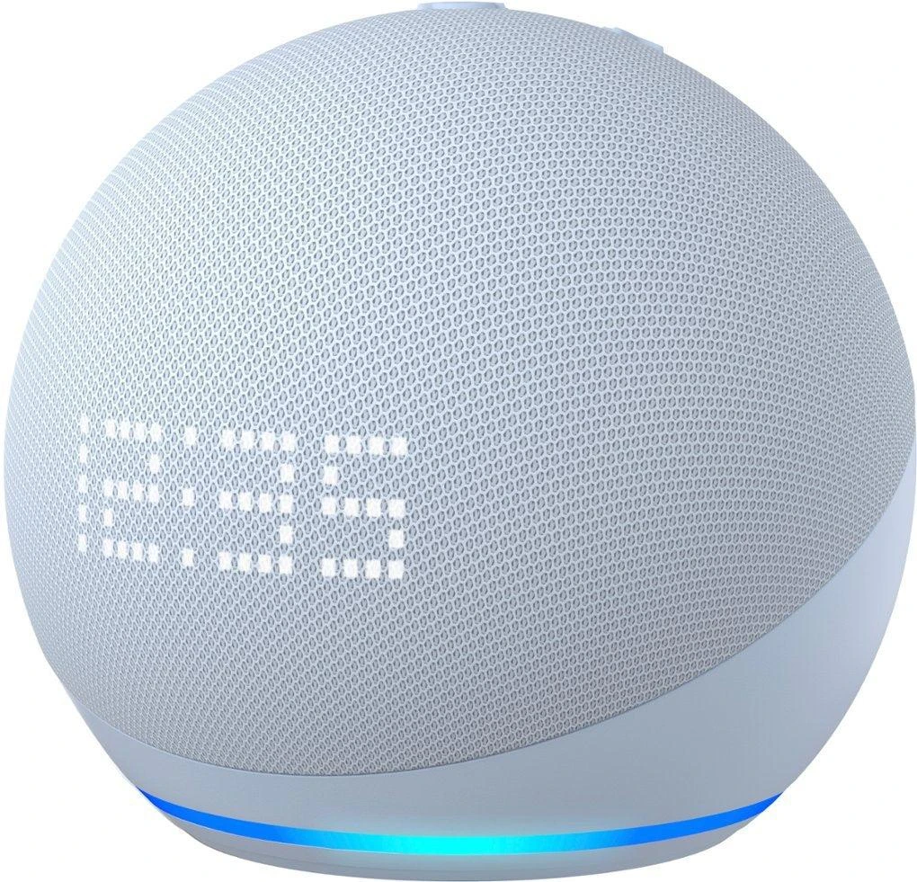 商品Amazon|Amazon - Echo Dot with Clock (5th Gen, 2022 Release) Smart Speaker with Alexa,价格¥494,第1张图片