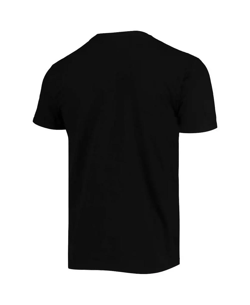 商品NBA Exclusive Collection|Men's NBA x McFlyy Black Los Angeles Lakers Identify Artist Series T-shirt,价格¥298,第4张图片详细描述