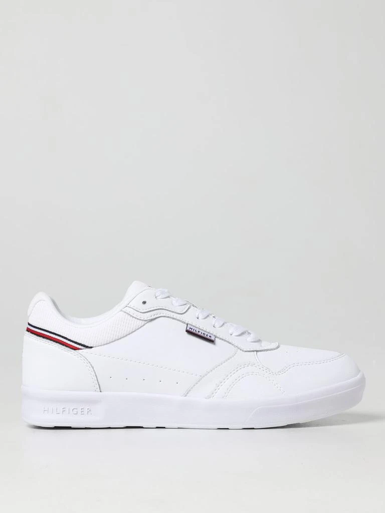 商品Tommy Hilfiger|Tommy Hilfiger Modern Cup Ultraweight leather and mesh sneakers,价格¥611,第1张图片