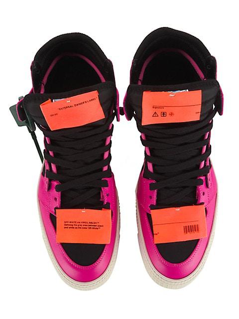 3.0 Off Court Leather High-Top Sneakers商品第5张图片规格展示