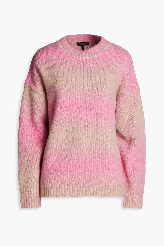 商品Rag & Bone|Holly dégradé alpaca-blend sweater,价格¥1486,第1张图片