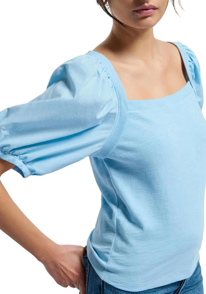 商品Nation LTD|Maya Puff Sleeve Top In Powder Blue,价格¥723,第4张图片详细描述