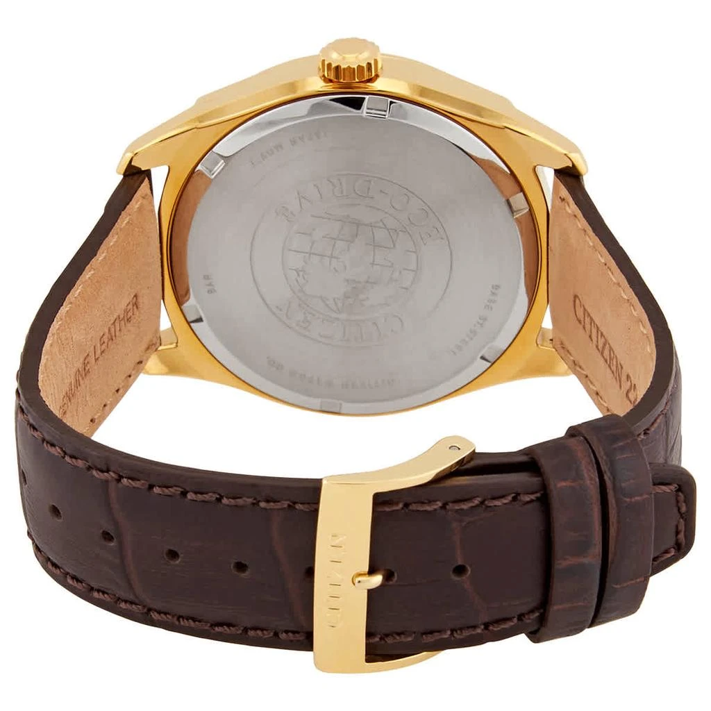 商品Citizen|Citizen Eco-Drive White Dial Brown Leather Mens Watch BM7322-06A,价格¥900,第3张图片详细描述