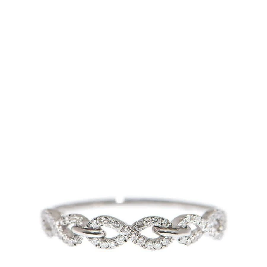 商品J Collection|New J Collection Fine Jewellery Ring W / Diamond54 Rddi 0.20 Ct18kw 2.33 Gm 18kt White Gold Silver,价格¥7983,第2张图片详细描述