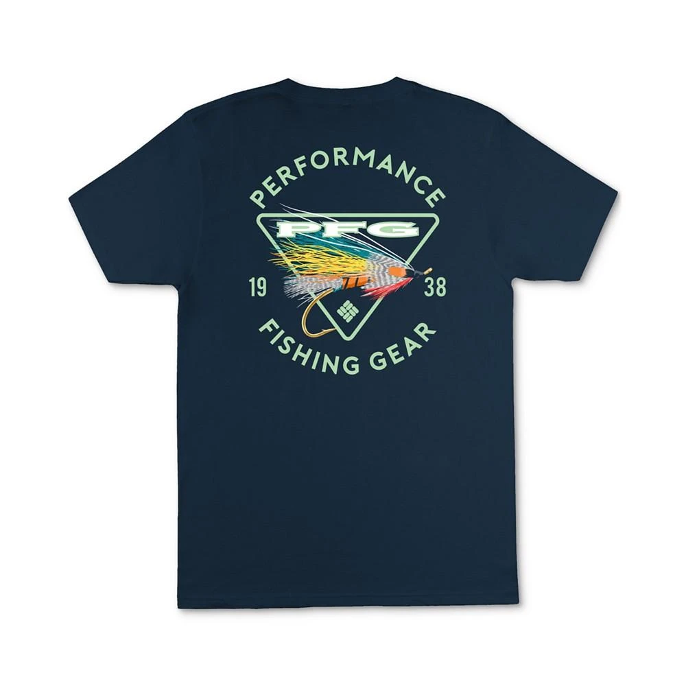 商品Columbia|Men's La Ment PFG Short-Sleeve Logo Graphic T-Shirt,价格¥207,第1张图片