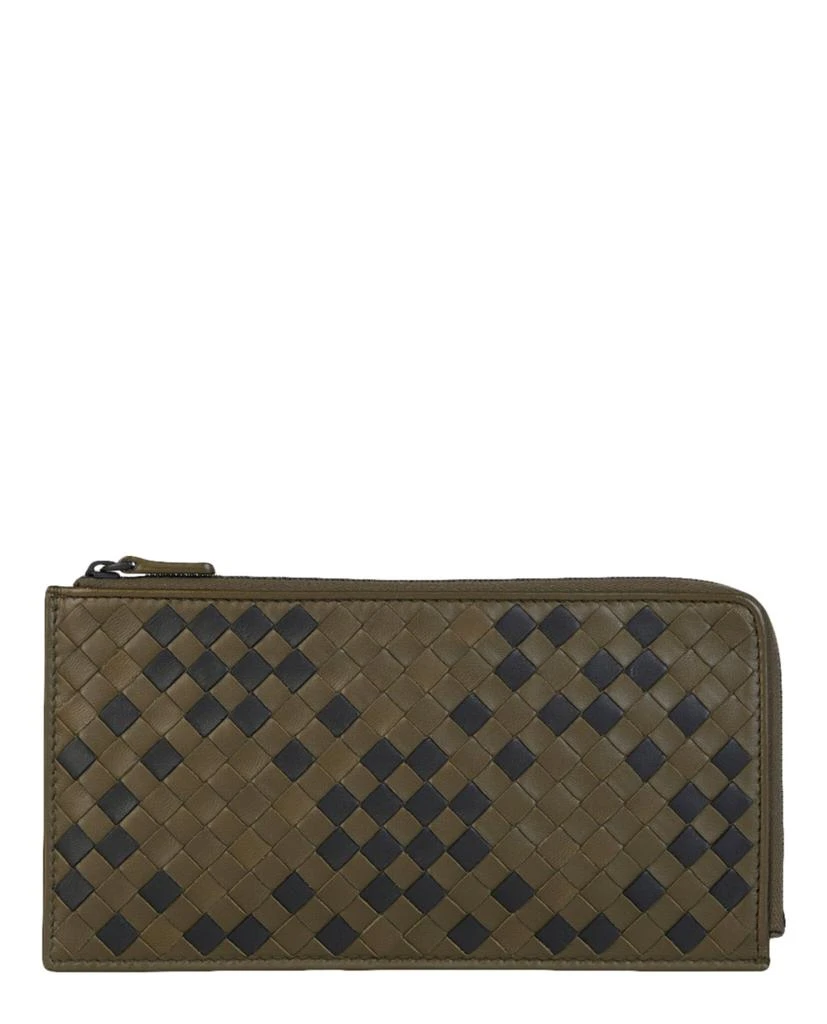 商品Bottega Veneta|Intrecciato Woven Wallet,价格¥1713,第1张图片