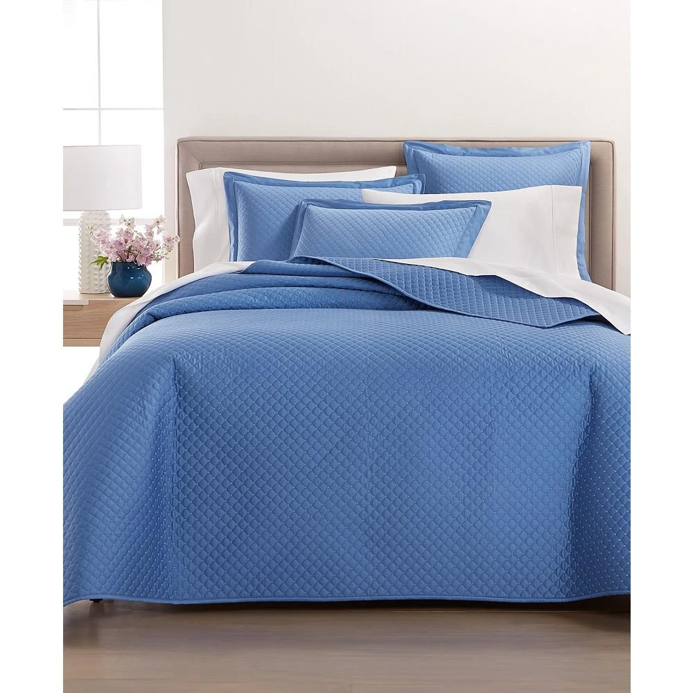 商品Charter Club|CLOSEOUT! Quilted Cotton Sham, European, Created for Macy's,价格¥265,第3张图片详细描述