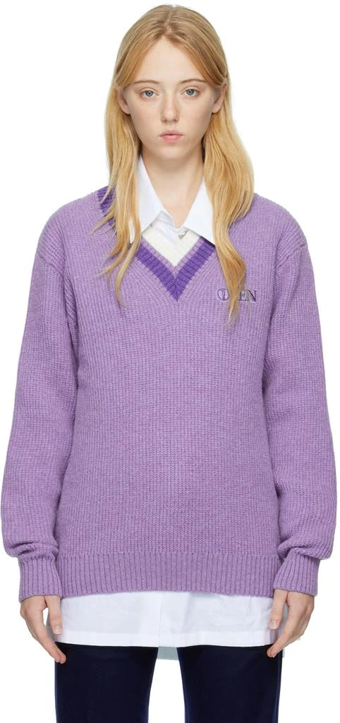 商品Manors Golf|Purple Patch Sweater,价格¥560,第1张图片