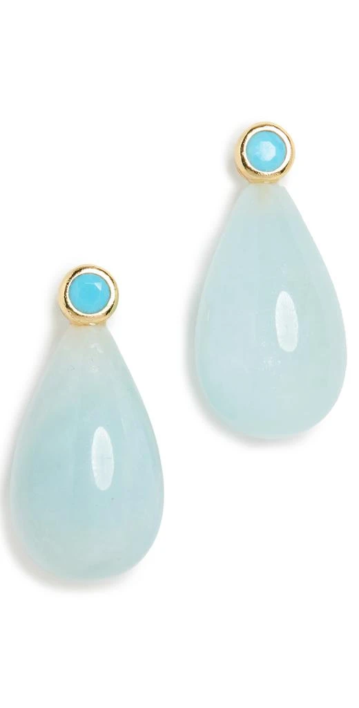 商品Shashi|SHASHI Aqua 耳坠,价格¥454,第1张图片
