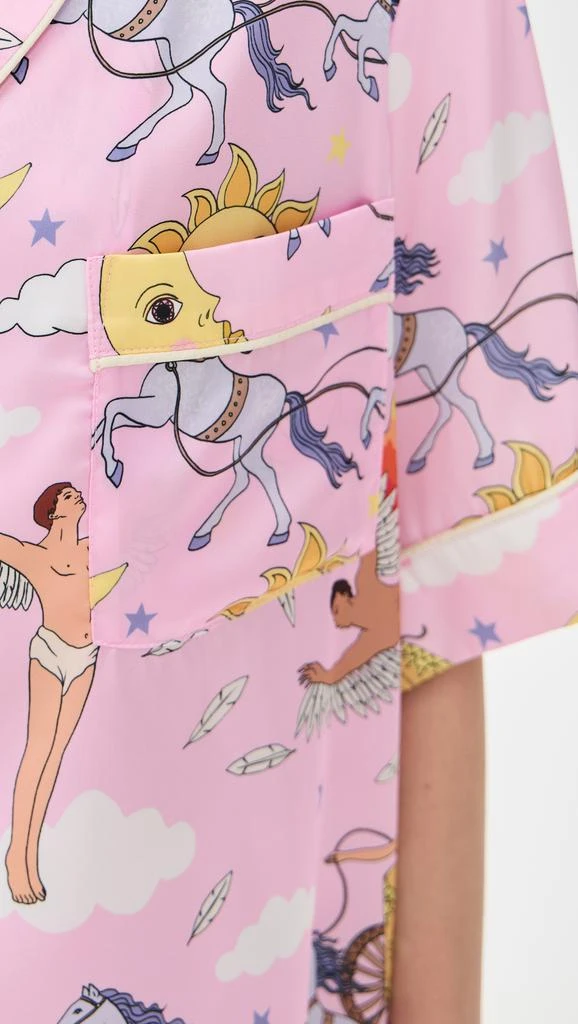 商品Karen Mabon|Greek Mythology Short Pajama Set,价格¥1107,第5张图片详细描述