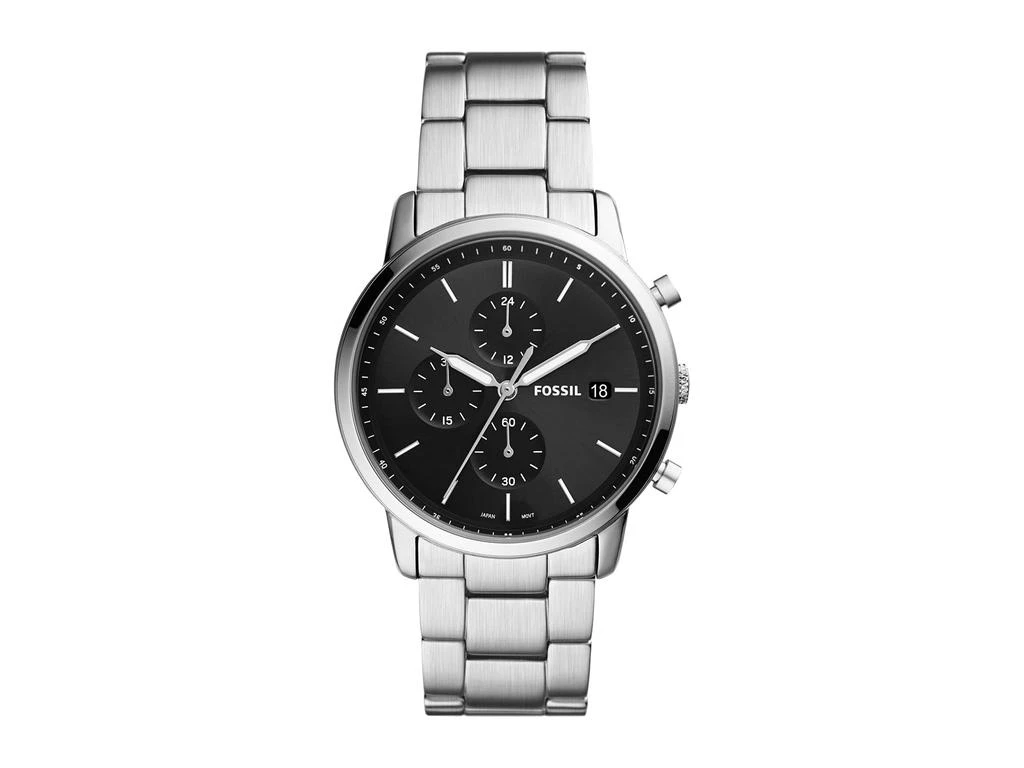 商品Fossil|Minimalist Chrono Chronograph Stainless Steel Watch - FS5847,价格¥788,第1张图片