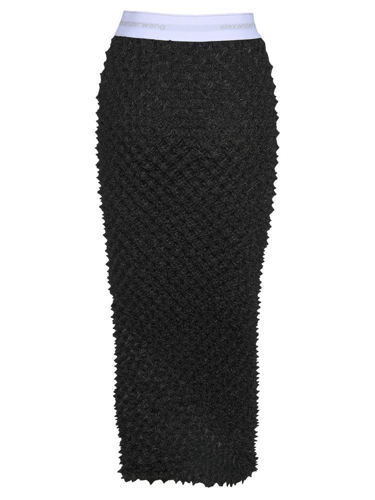 Alexander Wang Textured Shibori Satin Skirt商品第1张图片规格展示