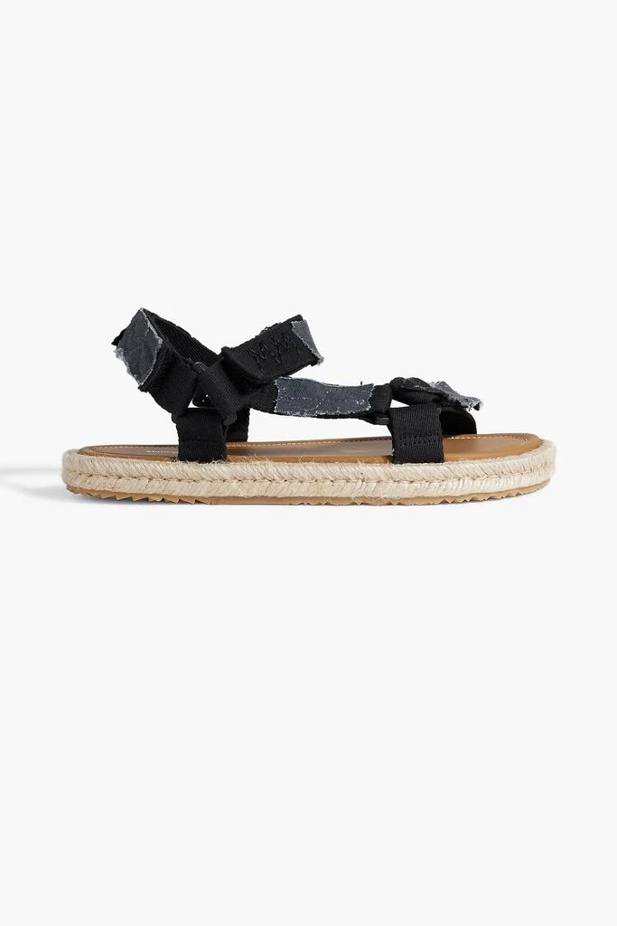 商品MAISON MARGIELA|Distressed canvas espadrille sandals,价格¥1464,第1张图片