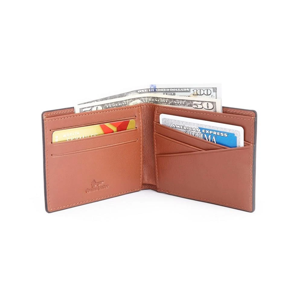商品ROYCE New York|Men's RFID Blocking Slim Bifold Wallet,价格¥816,第2张图片详细描述