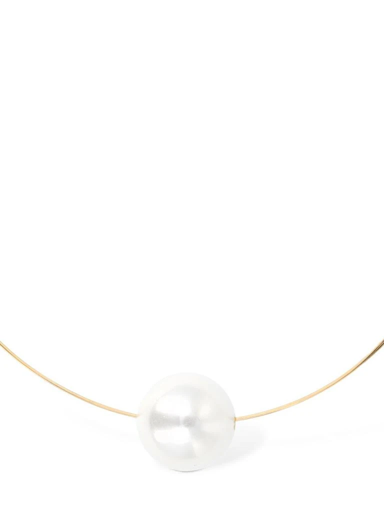 商品Jil Sander|Giant 2 Pearl Choker,价格¥1701,第2张图片详细描述
