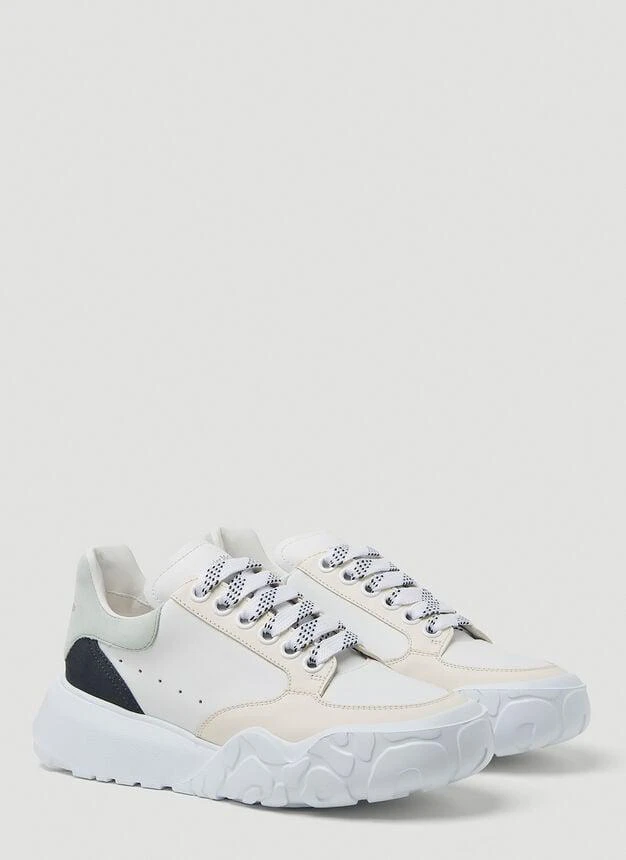 商品Alexander McQueen|Court Sneakers in White,价格¥2092,第2张图片详细描述