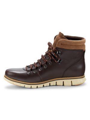 商品Cole Haan|Zerogrand Leather Ankle Boots,价格¥1280,第6张图片详细描述