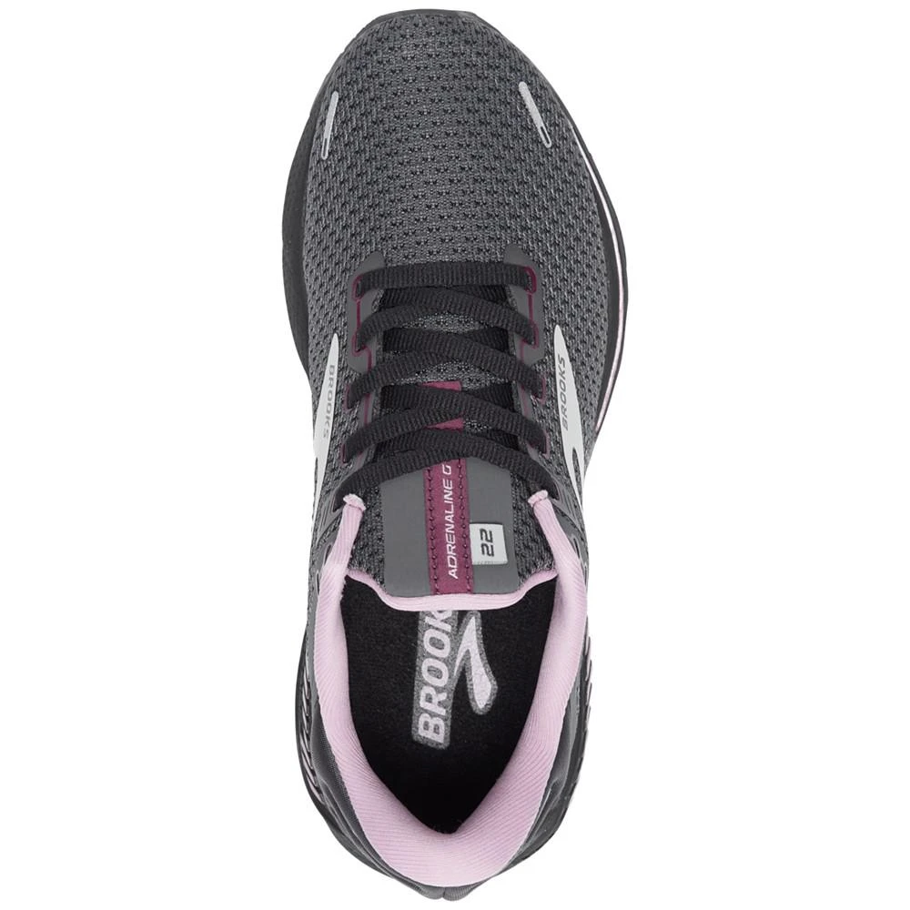 商品Brooks|Women's Adrenaline GTS 22 Running Sneakers from Finish Line,价格¥824,第5张图片详细描述