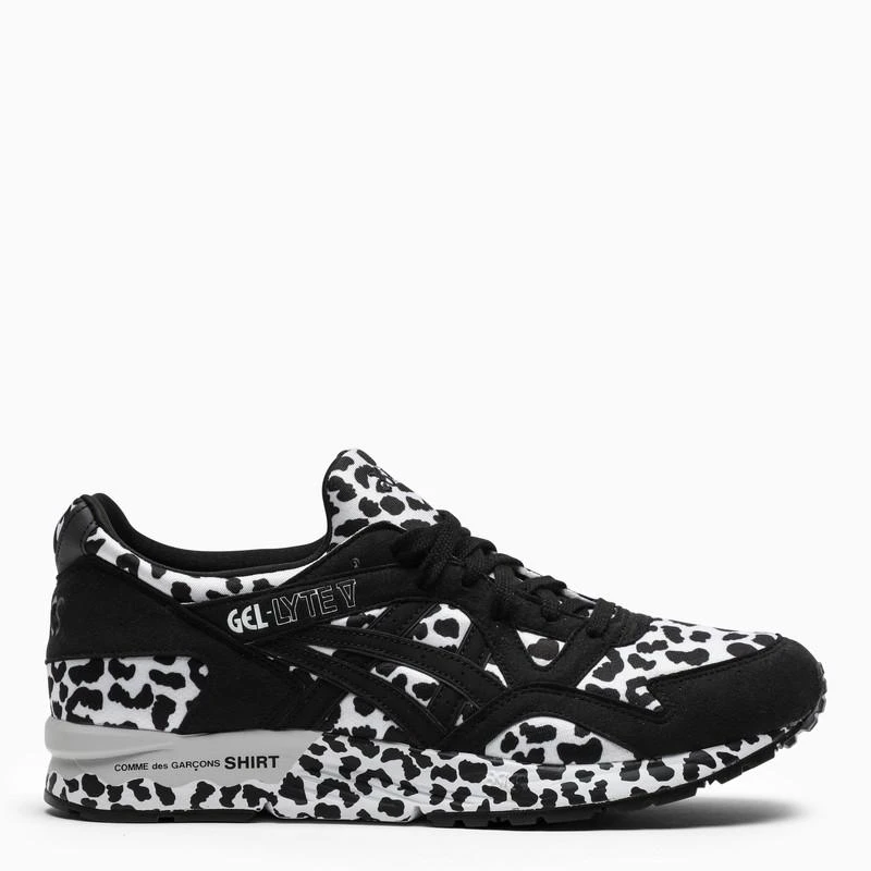 商品Comme des Garcons|Low black and white animal print trainer,价格¥737,第1张图片