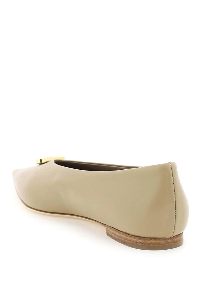 商品Burberry|Burberry pointed leather ballet flats,价格¥2022,第3张图片详细描述