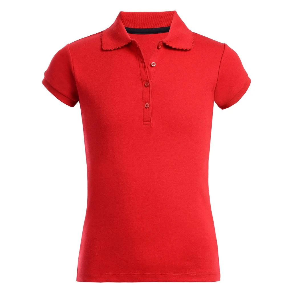 商品Nautica|Nautica Girl's Short Sleeve Polo (Plus Sizes),价格¥40,第3张图片详细描述