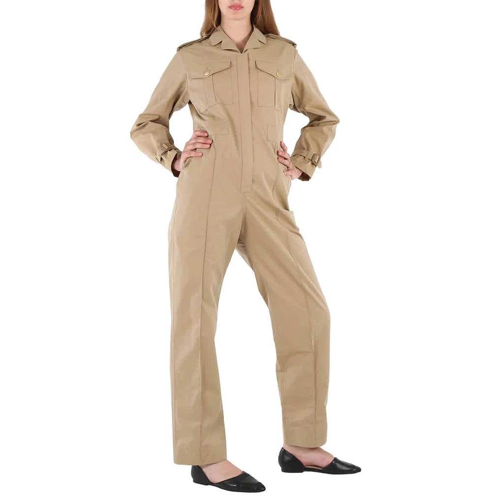 商品Burberry|Burberry Ladies Honey Utility Jumpsuit, Brand Size 6 (US Size 4),价格¥4879,第2张图片详细描述