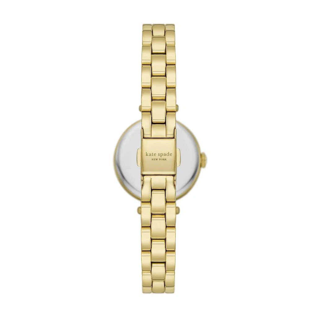 商品Kate Spade|Holland Three-Hand Gold-Tone Stainless Steel Watch - KSW1806,价格¥1055,第3张图片详细描述