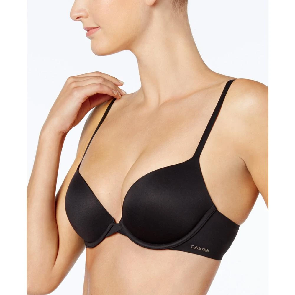 商品Calvin Klein|Perfectly Fit Plunge Push Up Bra QF1120,价格¥359,第1张图片