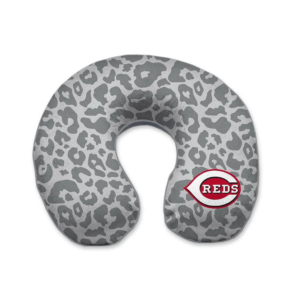 商品Pegasus Home Fashions|Cincinnati Reds Cheetah Print Memory Foam Travel Pillow,价格¥225,第1张图片