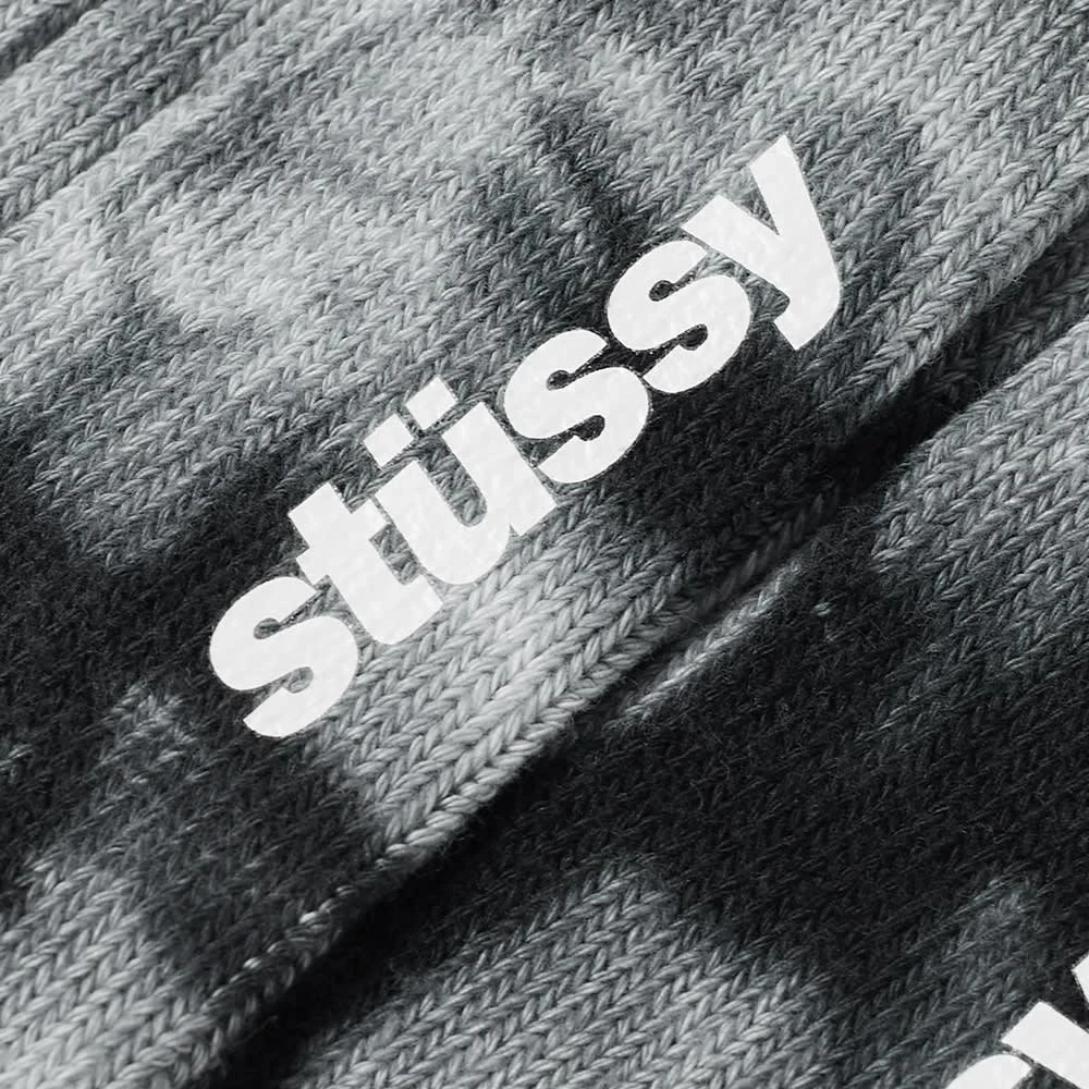 商品STUSSY|Stussy Dyed Ribbed Crew Socks,价格¥153,第2张图片详细描述