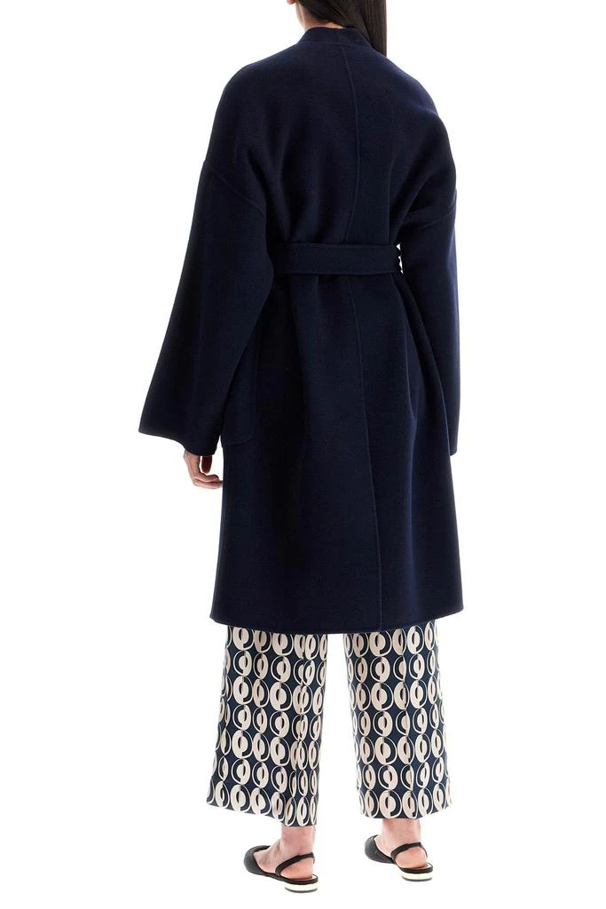 商品Weekend Max Mara|eris midi wrap coat with robe,价格¥2115,第3张图片详细描述