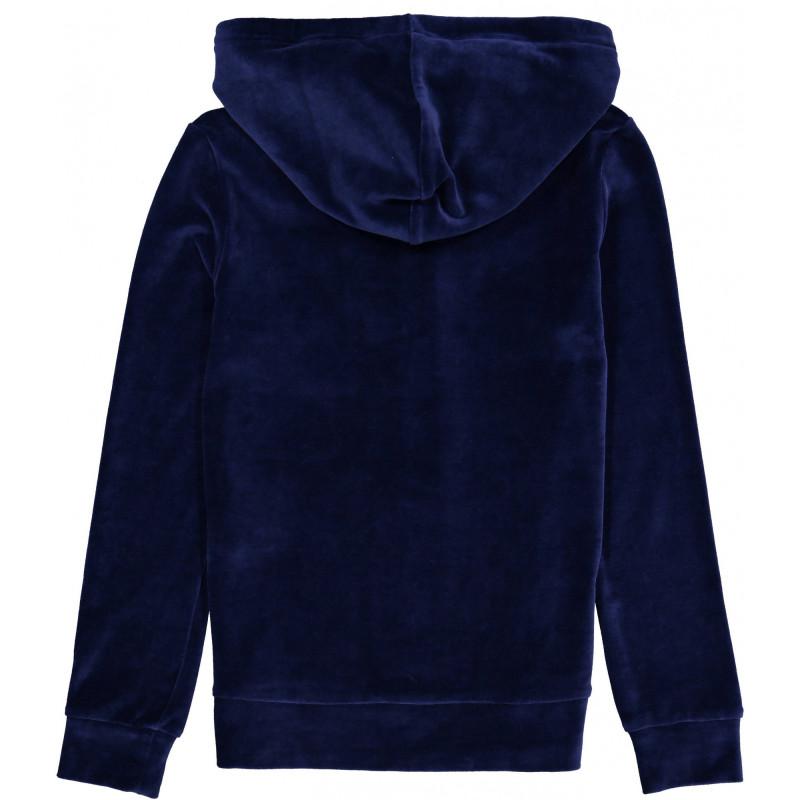 Girls asymmetrical star tracksuit in dark blue商品第2张图片规格展示