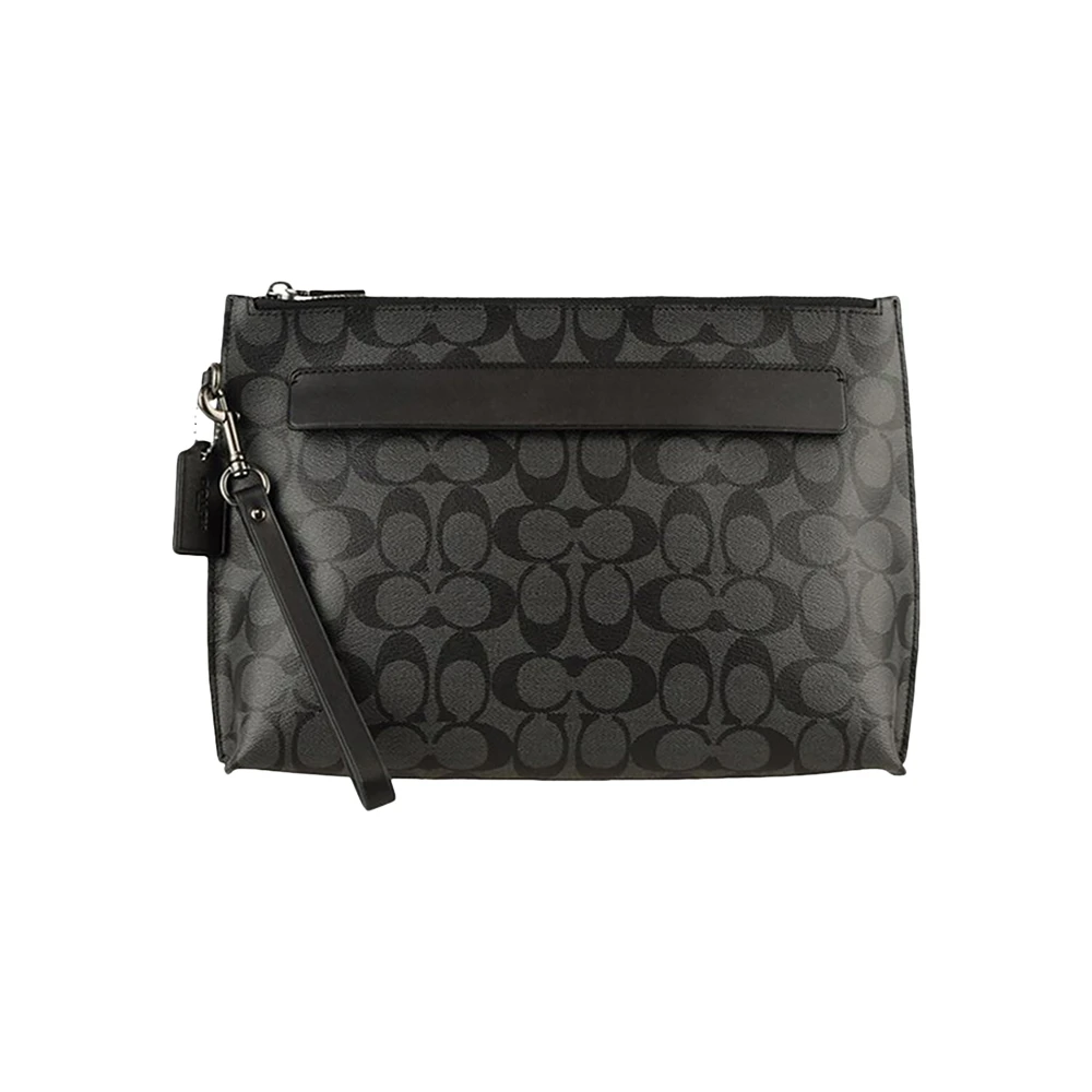 商品[国内直发] Coach|COACH 黑色男士手拿包 F29508CQBK,价格¥1171,第1张图片