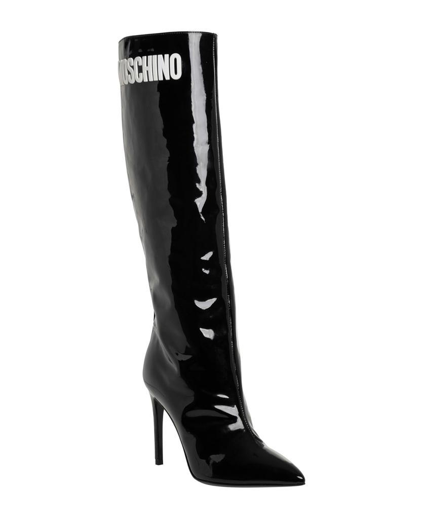 商品Moschino|Leather Heeled Boots,价格¥5458,第4张图片详细描述